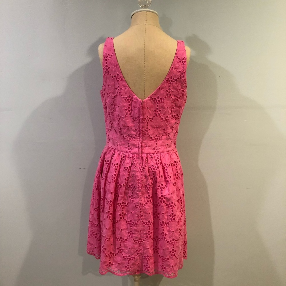 Lilly Pulitzer Pink Calhoun Charleston Sleeveless Dress - Picture 4 of 5